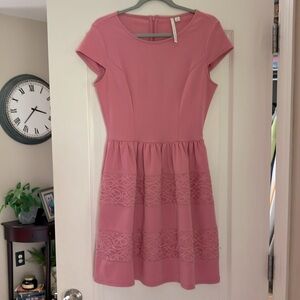 Dress with full circle skirt